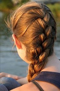 french-braid at Revive hair salon in Hale