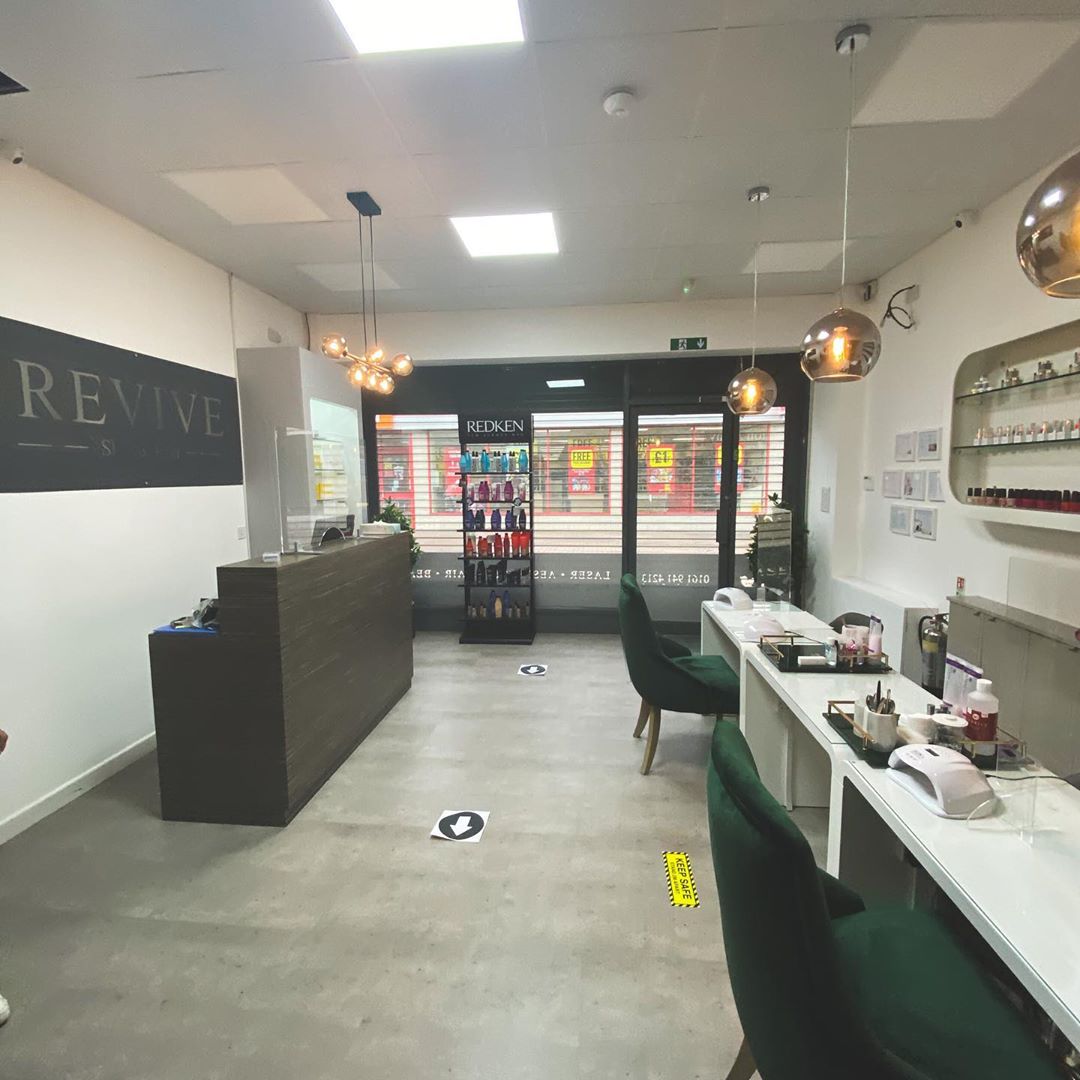 Revive hair & beauty salon in Altrincham, Cheshire