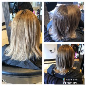 blonde hair colour at revive hair and beauty salon in hale