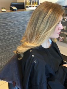 blonde hair colour at revive hair and beauty salon in hale