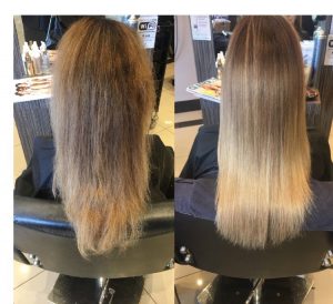 blonde hair colour at revive hair and beauty salon in hale