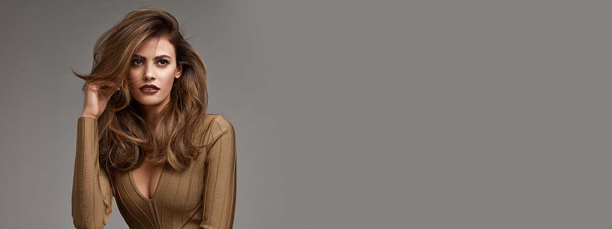 brown hair colour at revive hair salon in hale