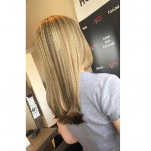 bold and vibrant hair colour at revive hair salon in hale