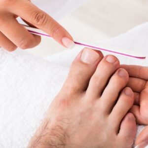 Pedicures for men in Altrincham