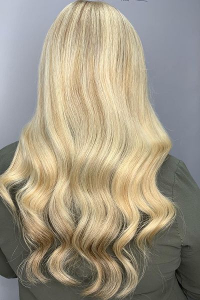 BLONDE HAIR AT REVIVE HAIR SALON IN ALTRINCHAM