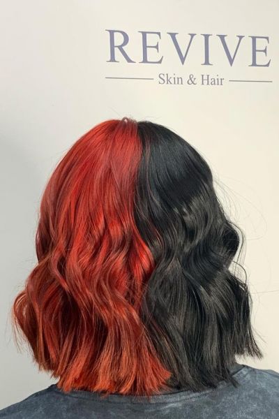 RED HAIR COLOUR AT REVIVE HAIR SALON, ALTRINCHAM