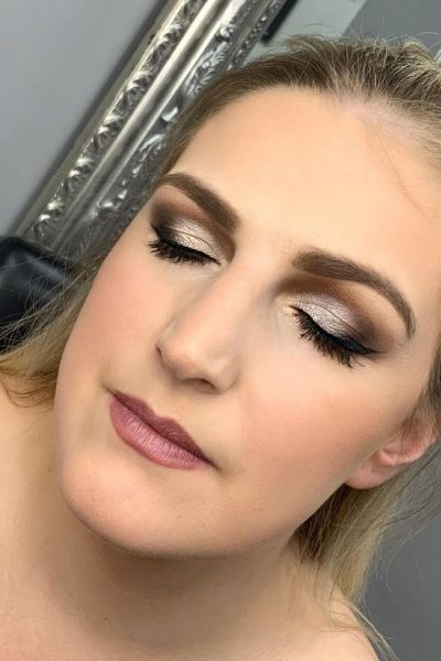 professional make up application in Altrincham at Revive salon